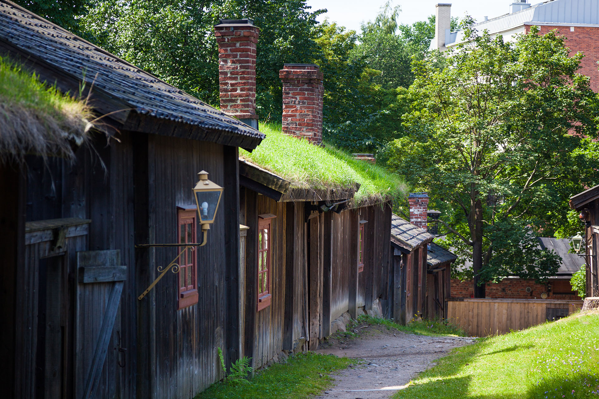 Houses and courtyards